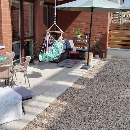 Ferienwohnung Apartament Amber Z Duzym Tarasem Kolberg Exterior foto
