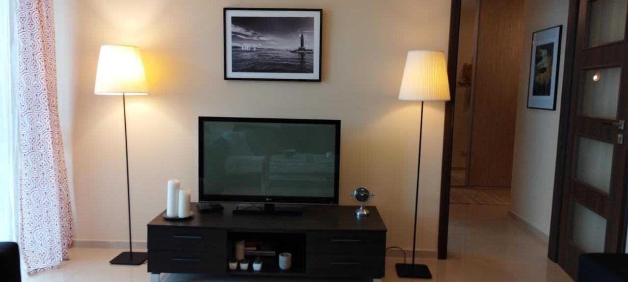 Ferienwohnung Apartament Amber Z Duzym Tarasem Kolberg Exterior foto