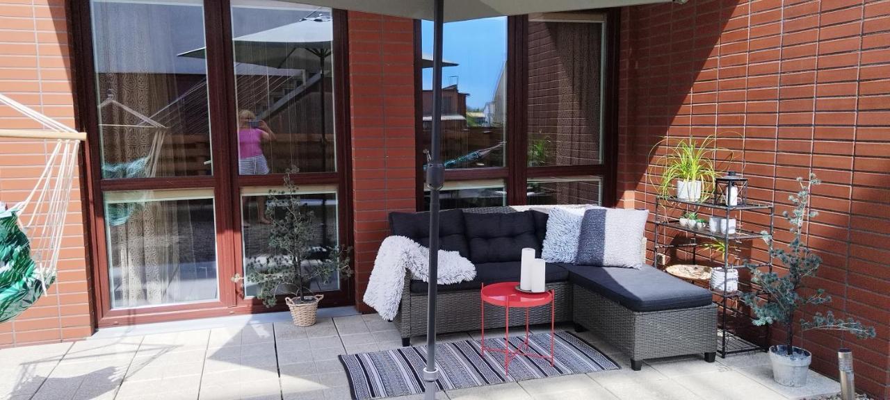 Ferienwohnung Apartament Amber Z Duzym Tarasem Kolberg Exterior foto