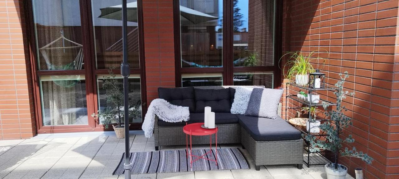 Ferienwohnung Apartament Amber Z Duzym Tarasem Kolberg Exterior foto